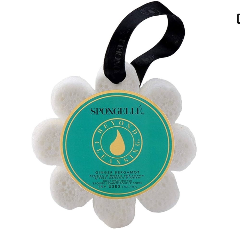 Spongellé Wild Flower Body Wash Infused Buffer, Beach Grass